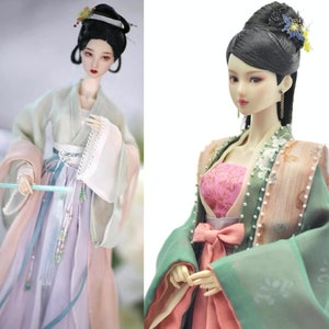 Chinese Dressing Only for 1/6 Scale doll (30cm) / Art / Decoration / Guarantee authentic