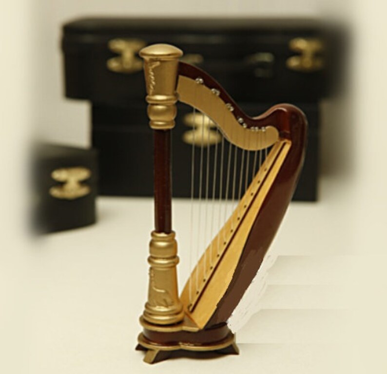 Western Musical Instruments Harp Only for 1/6 1/8 1/12 Etsy