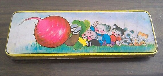 Chinese Vintage Pencil Box Art Decoration Guarantee Etsy