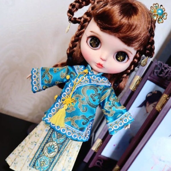 Style chinois antique Blythe’s Doll Dressing Only / Accessoires uniquement / Art / Décoration / Garantie authentique