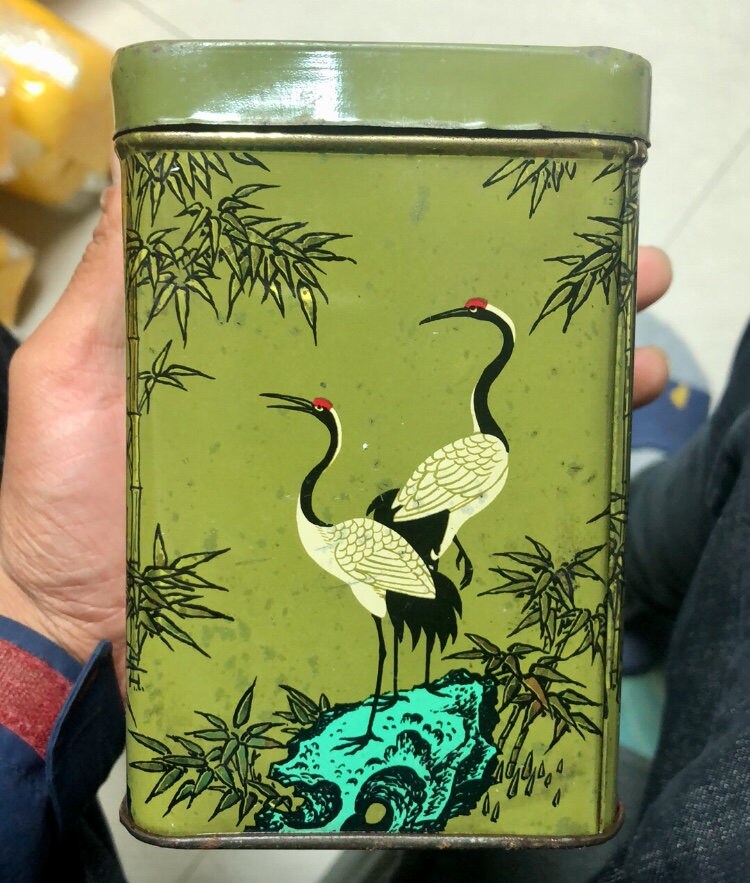 Chinese Vintage Tea Box / Art / Decoration / Guarantee old / Etsy