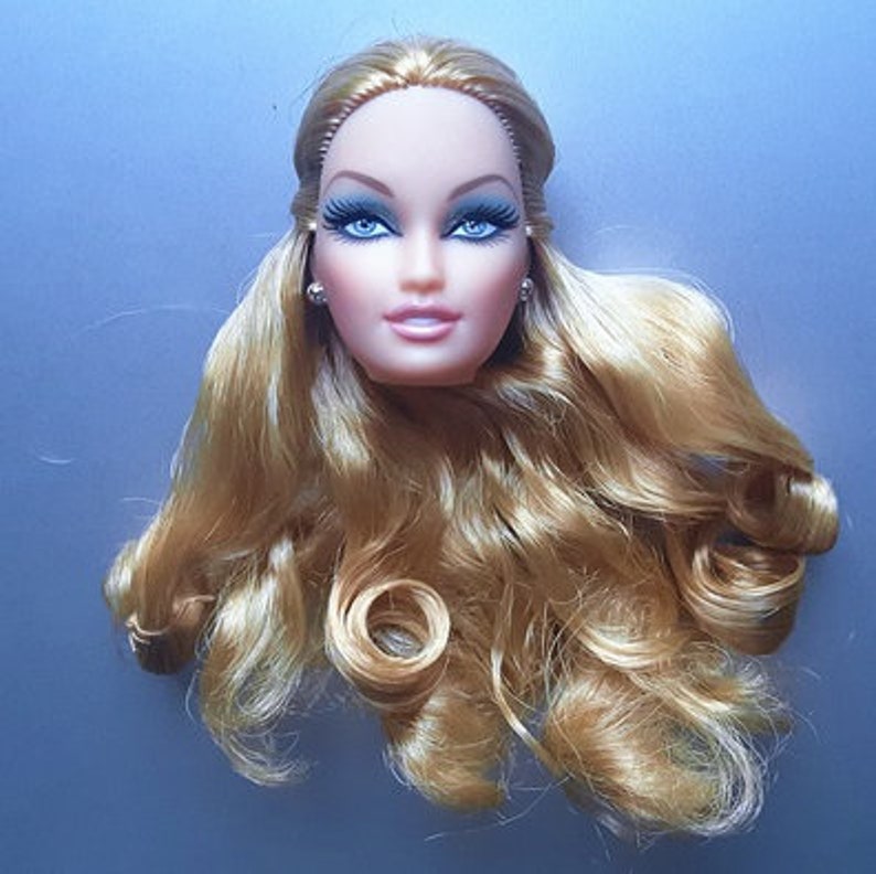 Vintage Barbie Doll Head Only/Art/Decoration/Guarantee Etsy