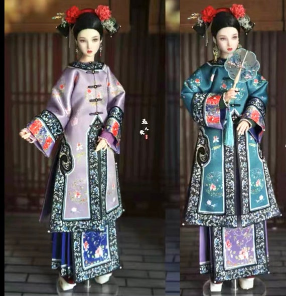 Chinese Qing Qing Dynasty Clothing for 1 6 Scale Doll 30 Cm Ob24 27 Blythe Barbie Art Decoration Guarantee Authentic Etsy Canada
