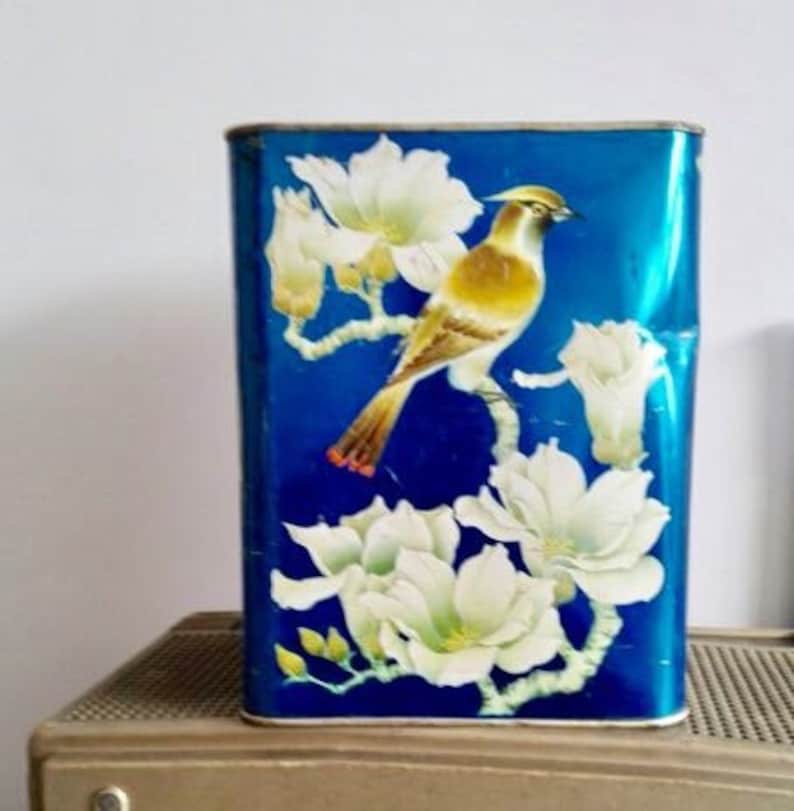 Chinese Vintage Biscuit TinArtDecorationGuarantee oldGuarantee authentic
