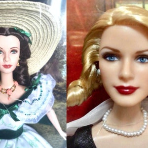 Vintage Barbie Doll / Grace Kelly / Gone with the wind / Decoration / Guarantee old / Guarantee authentic