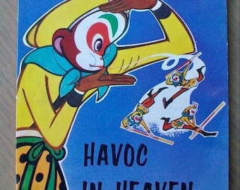 Bandes dessinées vintage chinoises / Havoc in heaven、Art / Décoration / Garantie ancienne / Garantie authentique