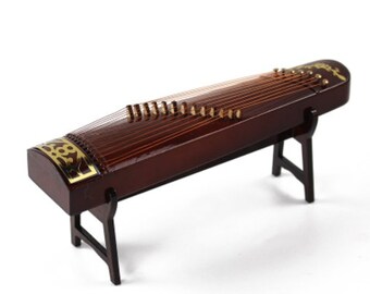 Chinese Mini Ancient Musical Instruments for Doll/Art/Decoration/Guzheng,Pipa,Guqin,Sabre/Guarantee authentic