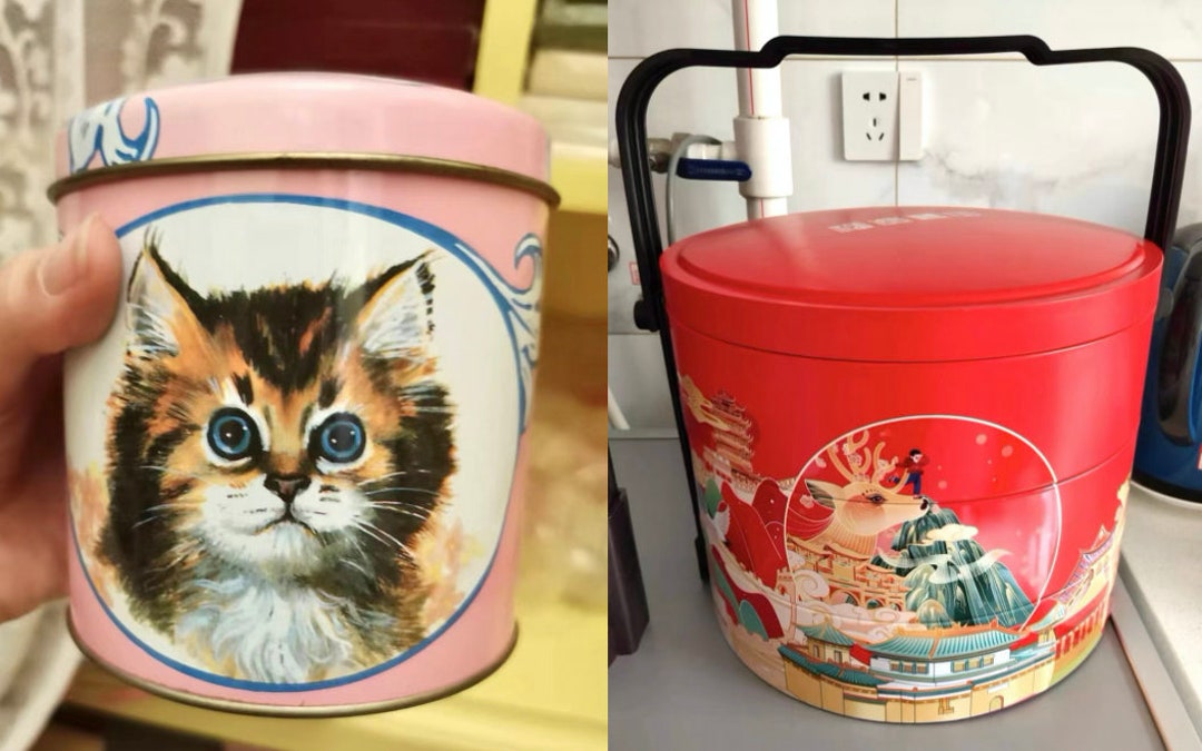 Chinese Vintage Food Box / Art / Decoration / Guarantee Old / Guarantee