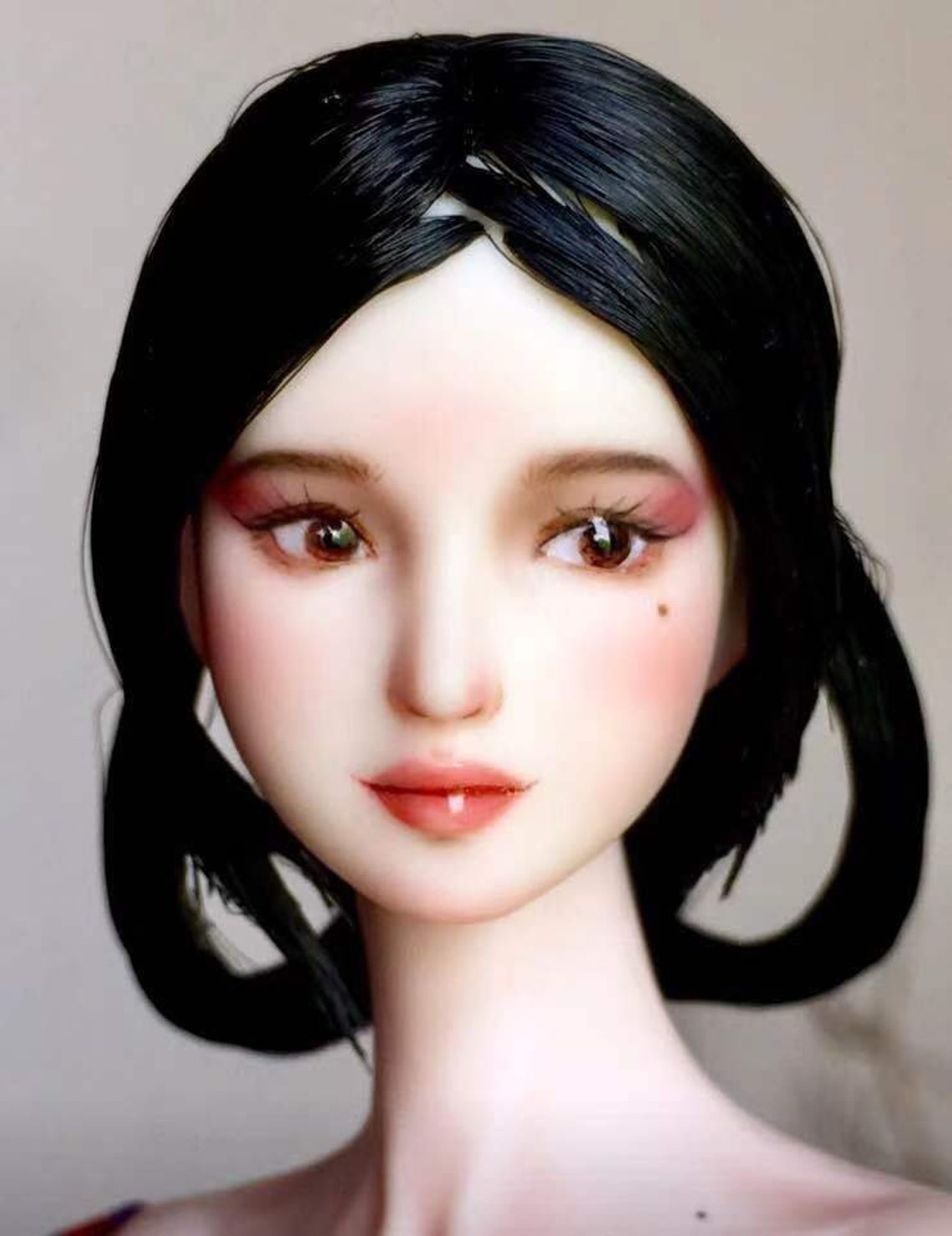 Vintage ob27 1/6 Scale Doll Head Only /Art / Decoration / Etsy