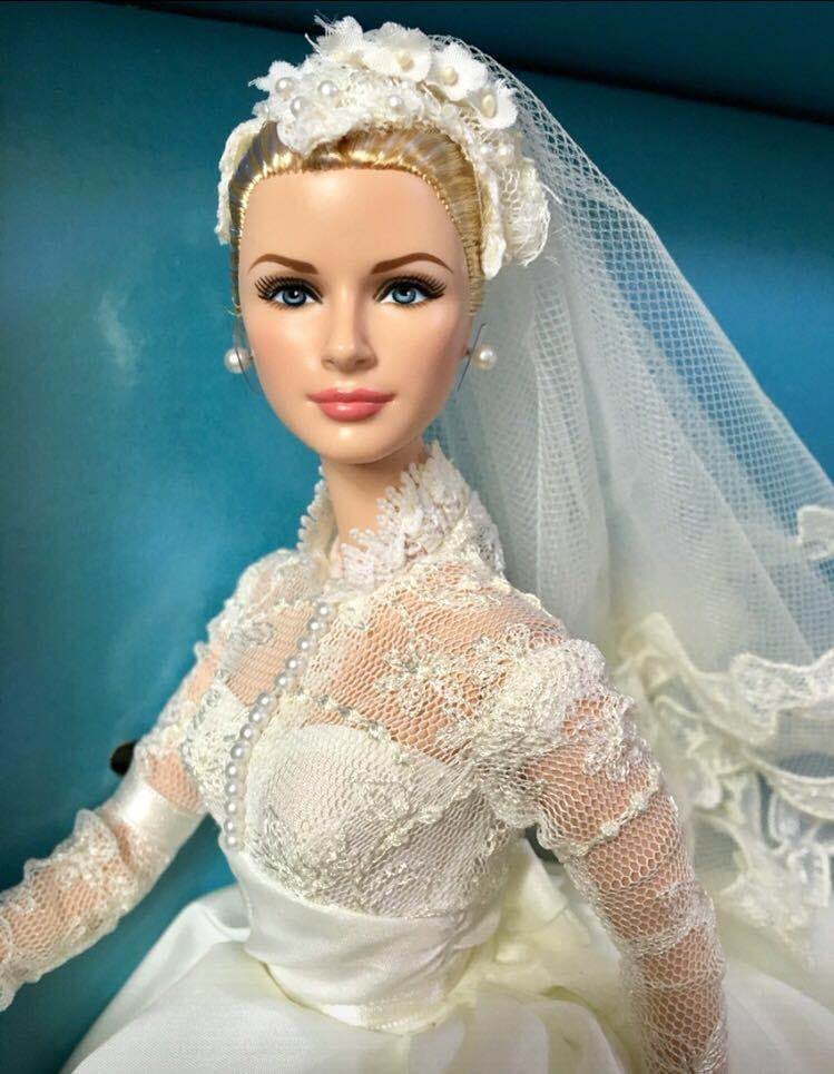 Vintage 1 6 Scale Doll Grace Kelly Art Decoration Guarantee Old Guarantee Authentic Etsy