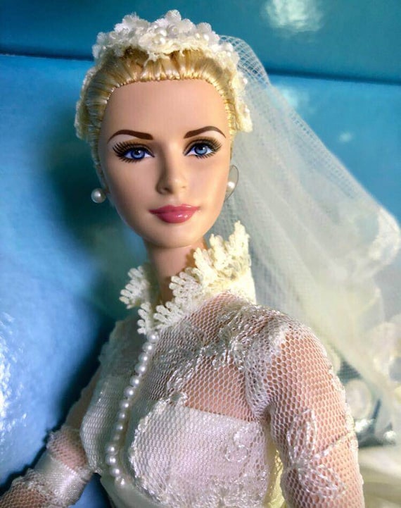 Muñeca Barbie vintage / Grace Kelly / Arte / Decoración / - Etsy España