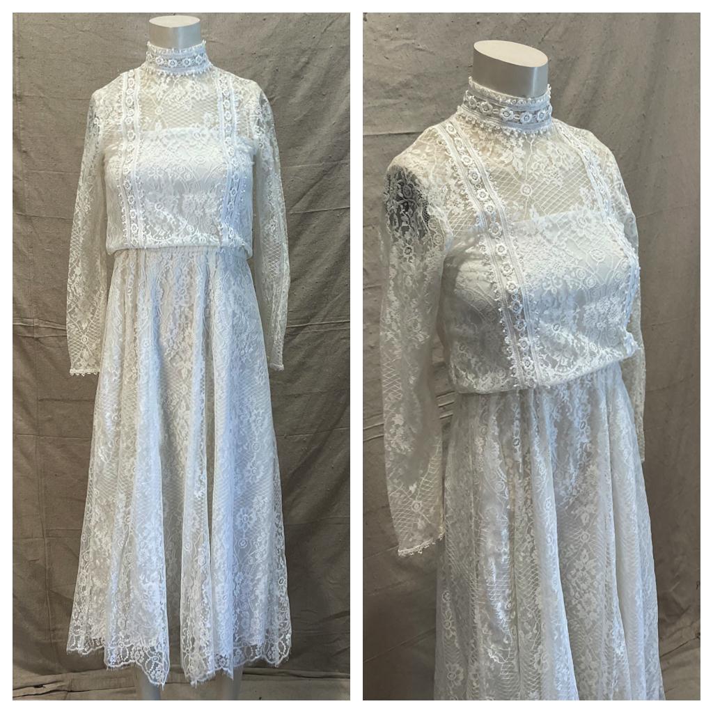 Lace Prairie Dress - Etsy