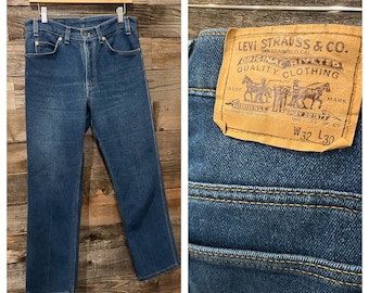 Levi Strauss & Co. 7501 USA ヴィンテージ 80s Vintage News Old Stock Levi's 505 Denim Jeans Usa 38 34
