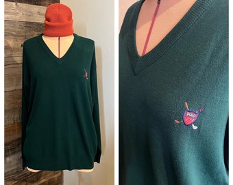 1980s Polo Cashmere Sweater | Size XL