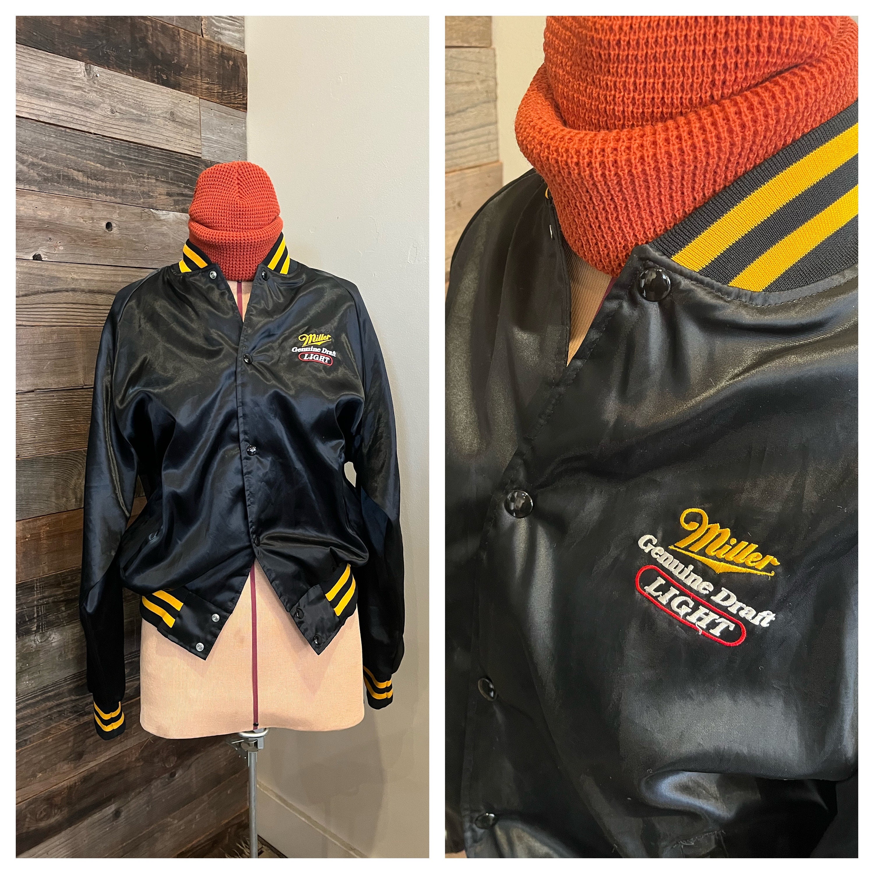 Miller Lite Jacket - Etsy Miller Lite Jacket - Etsy