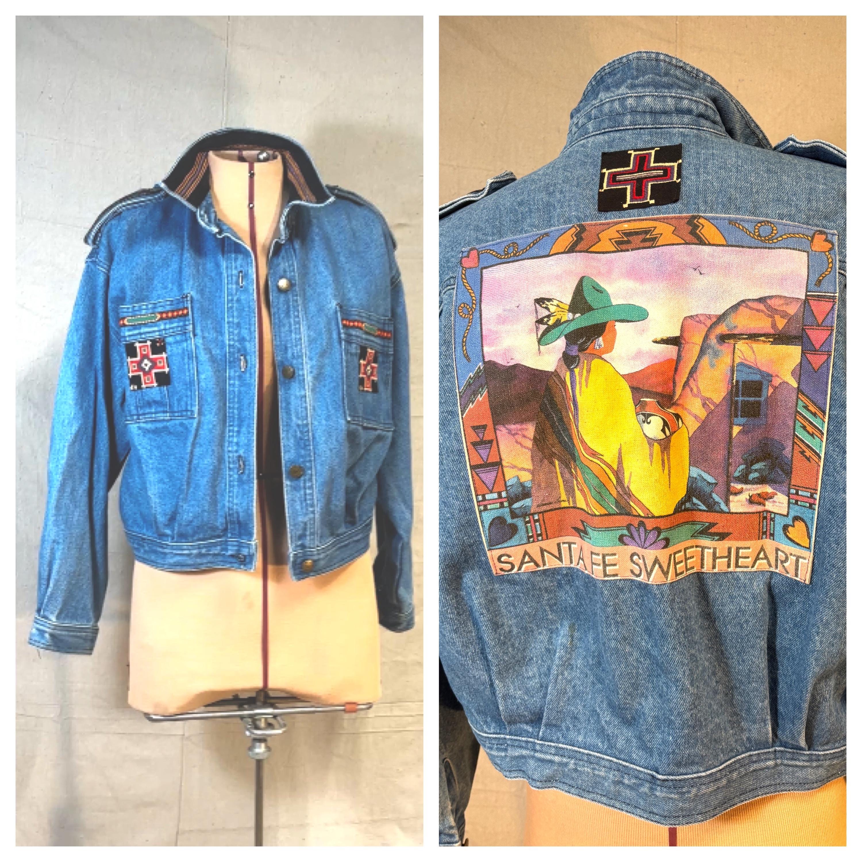 80s Santa Fe Jacket - Etsy