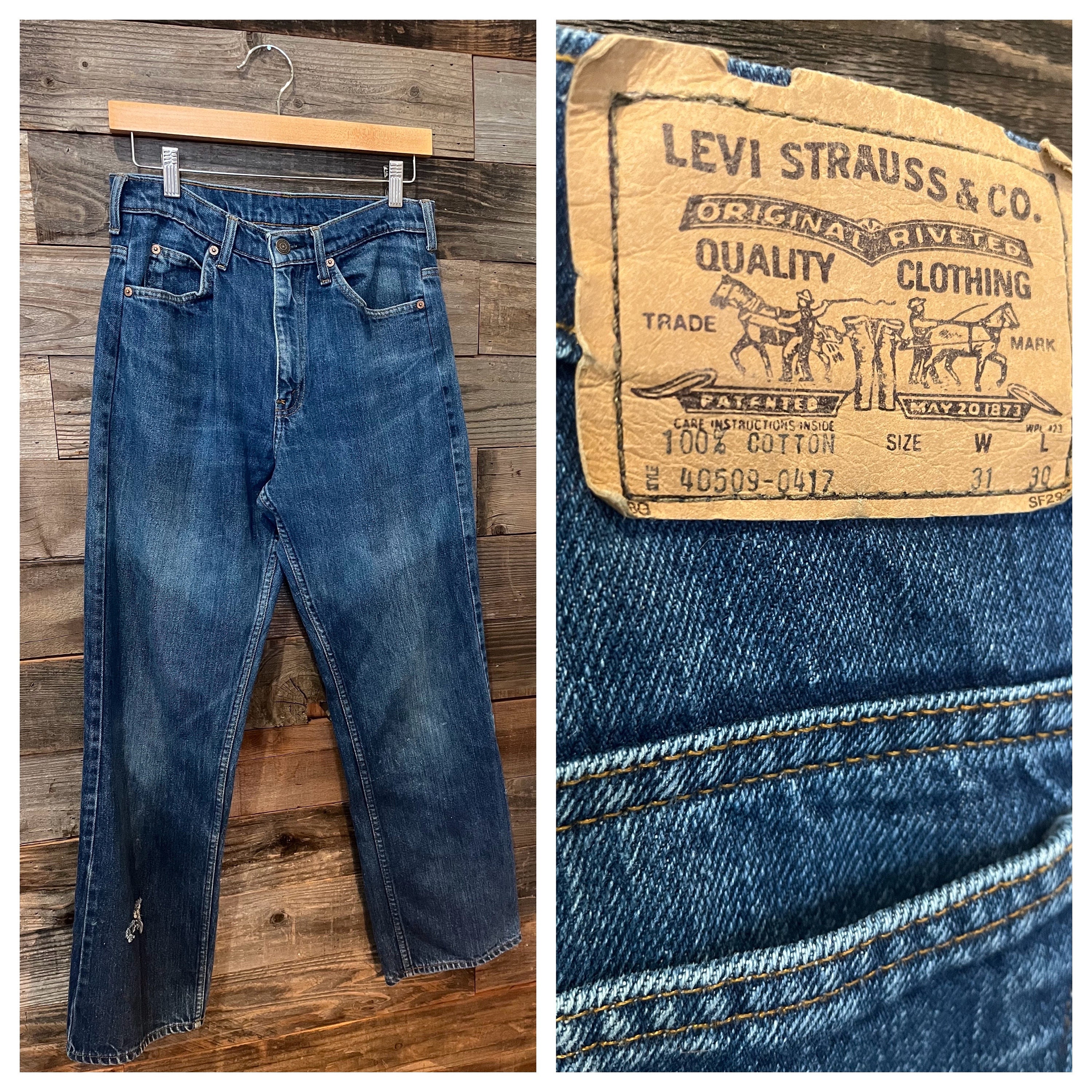 70s orange tab levis - Etsy 日本