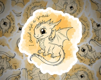 ANDARNA SNACKS accessories | officially licensed - fourth wing - dragons - iron flame - andarna - i could use a snack - we do not eat allies