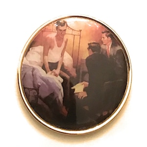 Man On Bed AA Medallion, Chip, Token, Coin