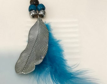 Feather Necklace - Handmade
