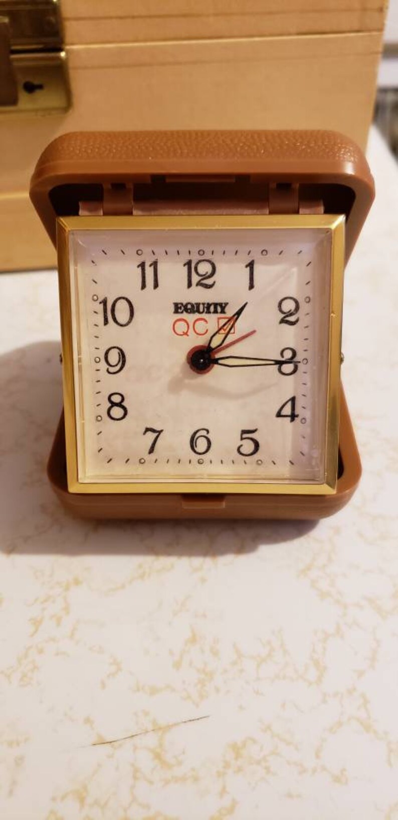Equity Clock Fun Travel Clock Vintage Alarm Clock Etsy