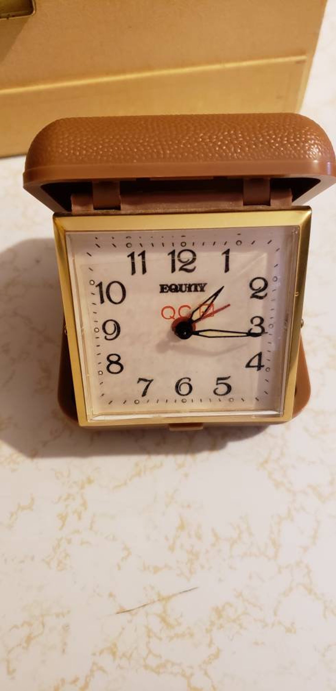 Equity Clock Fun Travel Clock Vintage Alarm Clock Etsy