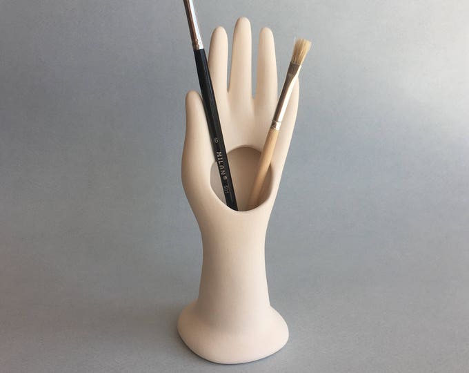 Ceramic Pencil Holder, Pencil Cup, Office Decoration, Ready to paint, Ceramic Bisque, Gift for Kids, Birthday Present, Home Decoration, Pen