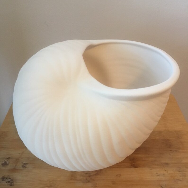 Shell Planter Ready to Paint Ceramic Bisque Ceramic Etsy