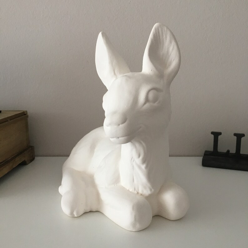 Ceramic Deer Figurine Ceramic Deer Ready to Paint Deer Etsy