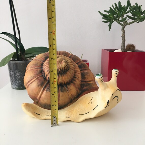 Statue D'escargot Décorative En Bois - 5,9 Cm - Décoration Mignonne Pour Chambre, Bureau, Jardin Ou Cadeau