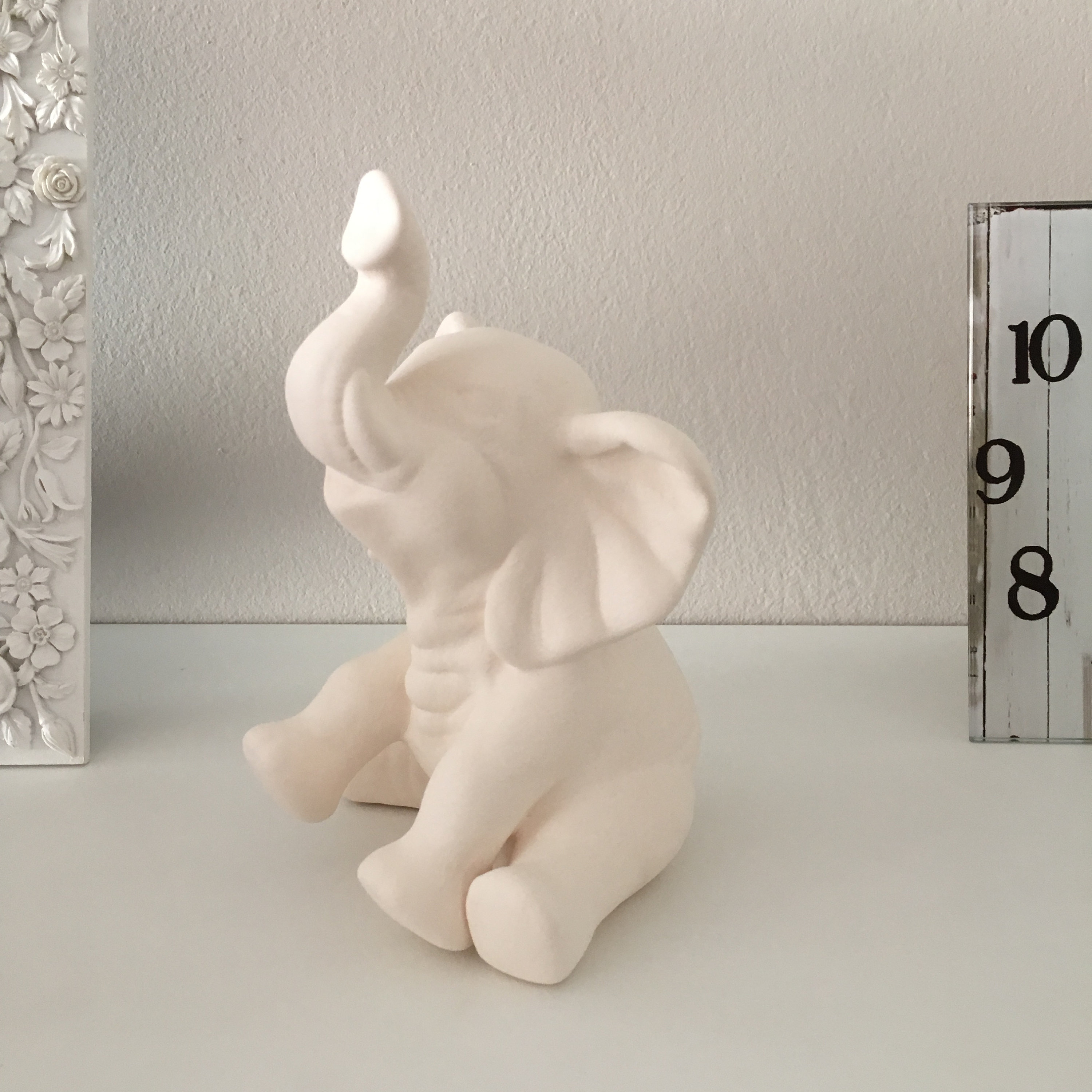 Ceramic Elephant - Ready to Paint Bisque Figurine for DIY Craft Projects & Unique Home Decor, Wholesale, Bulk