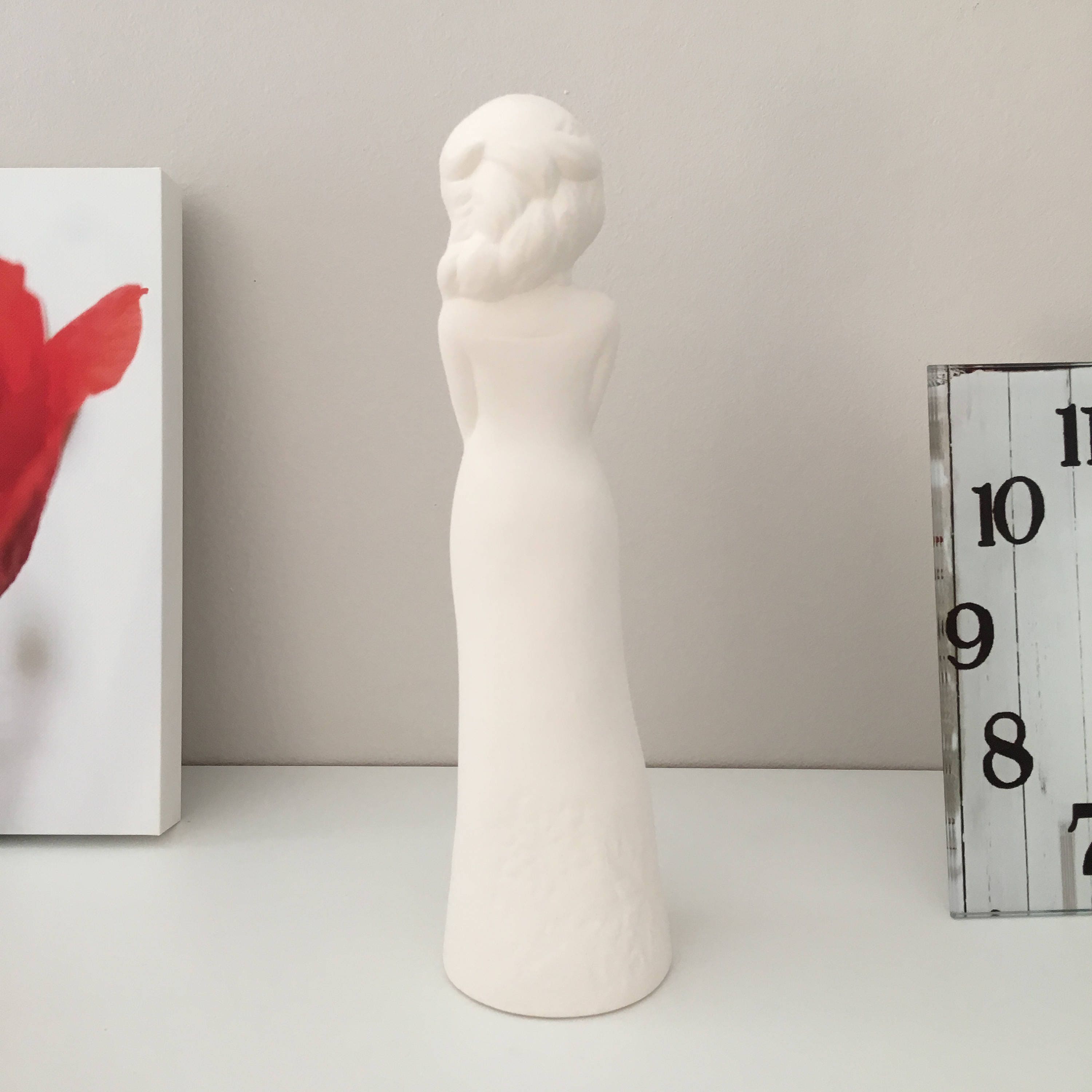 Ceramic Princess Elsa Ready to Paint Disney Characters Etsy