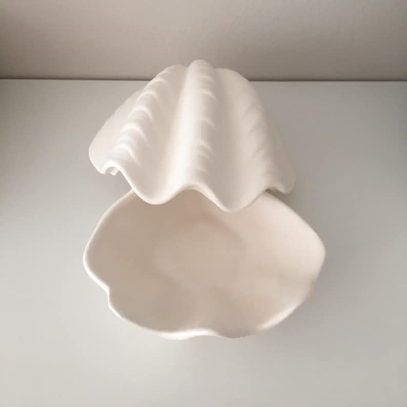 Ceramic Clam Shell Ceramic Statue Unfinished Clam Paintable - Etsy Canada