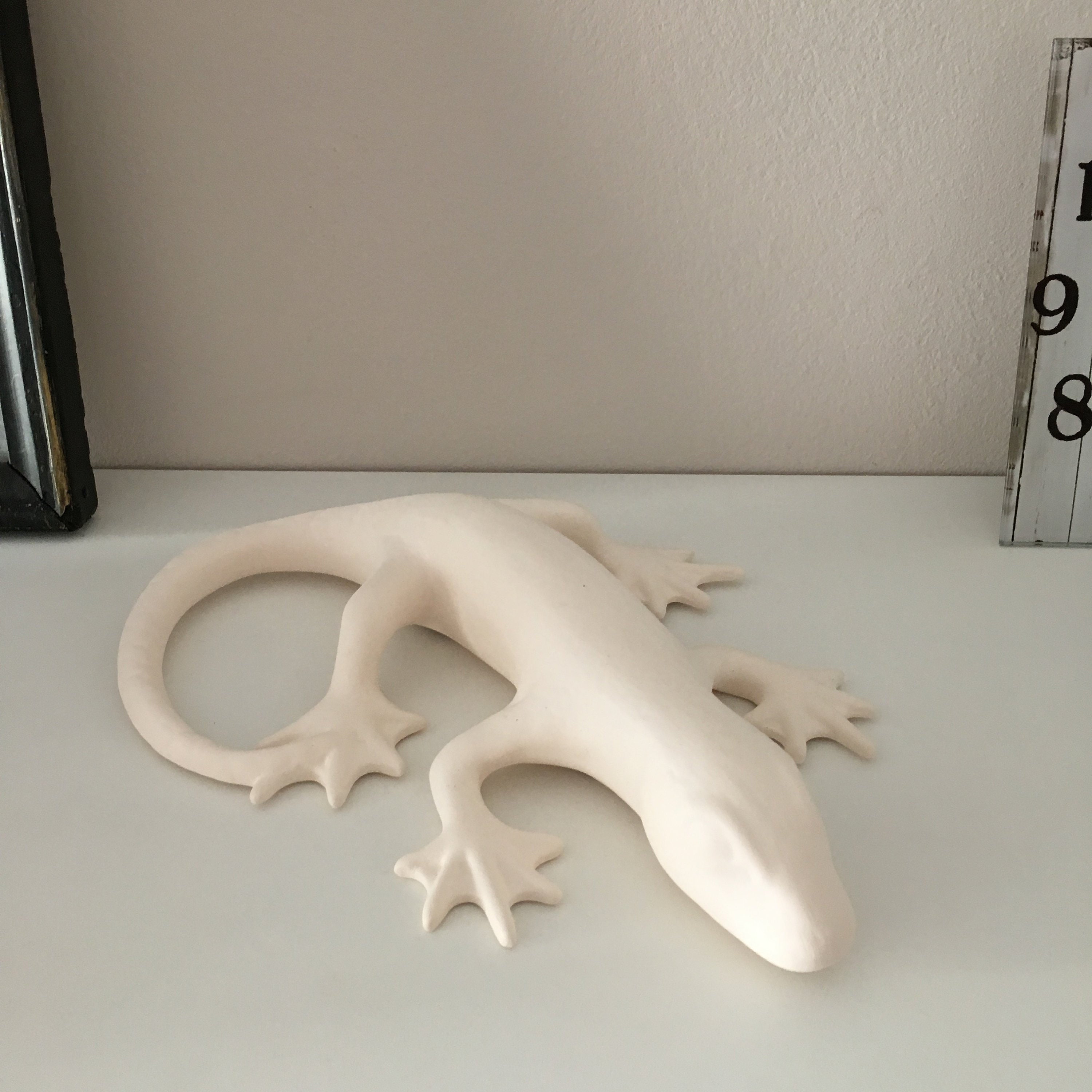 Ceramic Bisque Ready to Paint Ceramic Lizard Ceramic Etsy