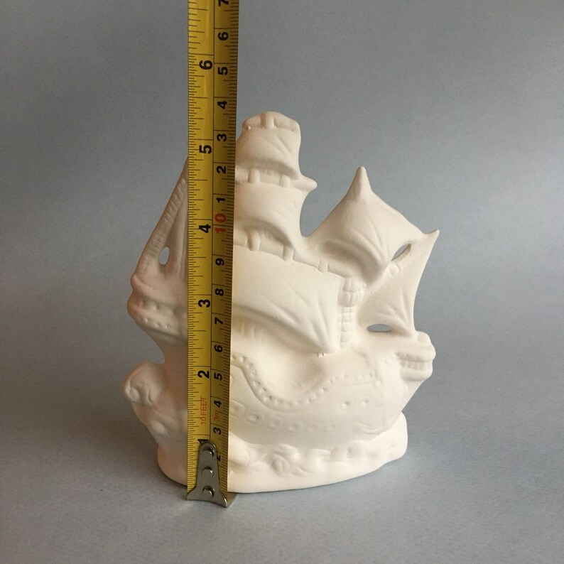 Ceramic Pirate Ship Ceramic Bisque Gift for Boys Ready to Etsy