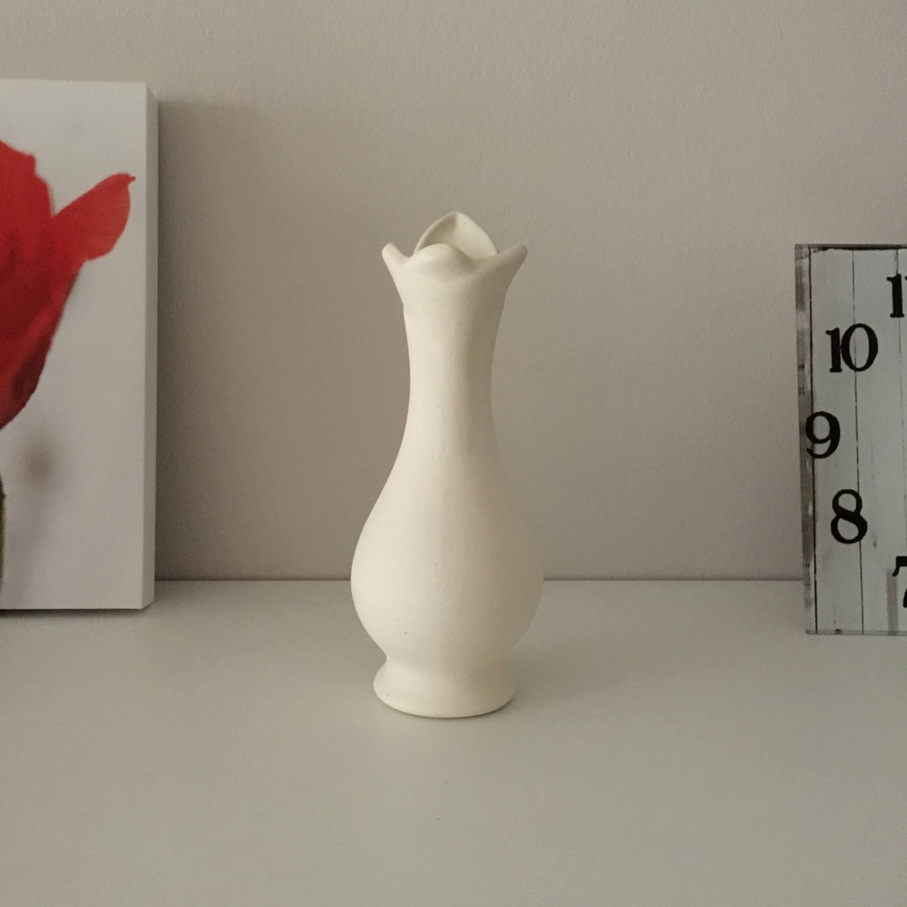 Ceramic Vase Ready to paint Made to order Gift for Mom Etsy