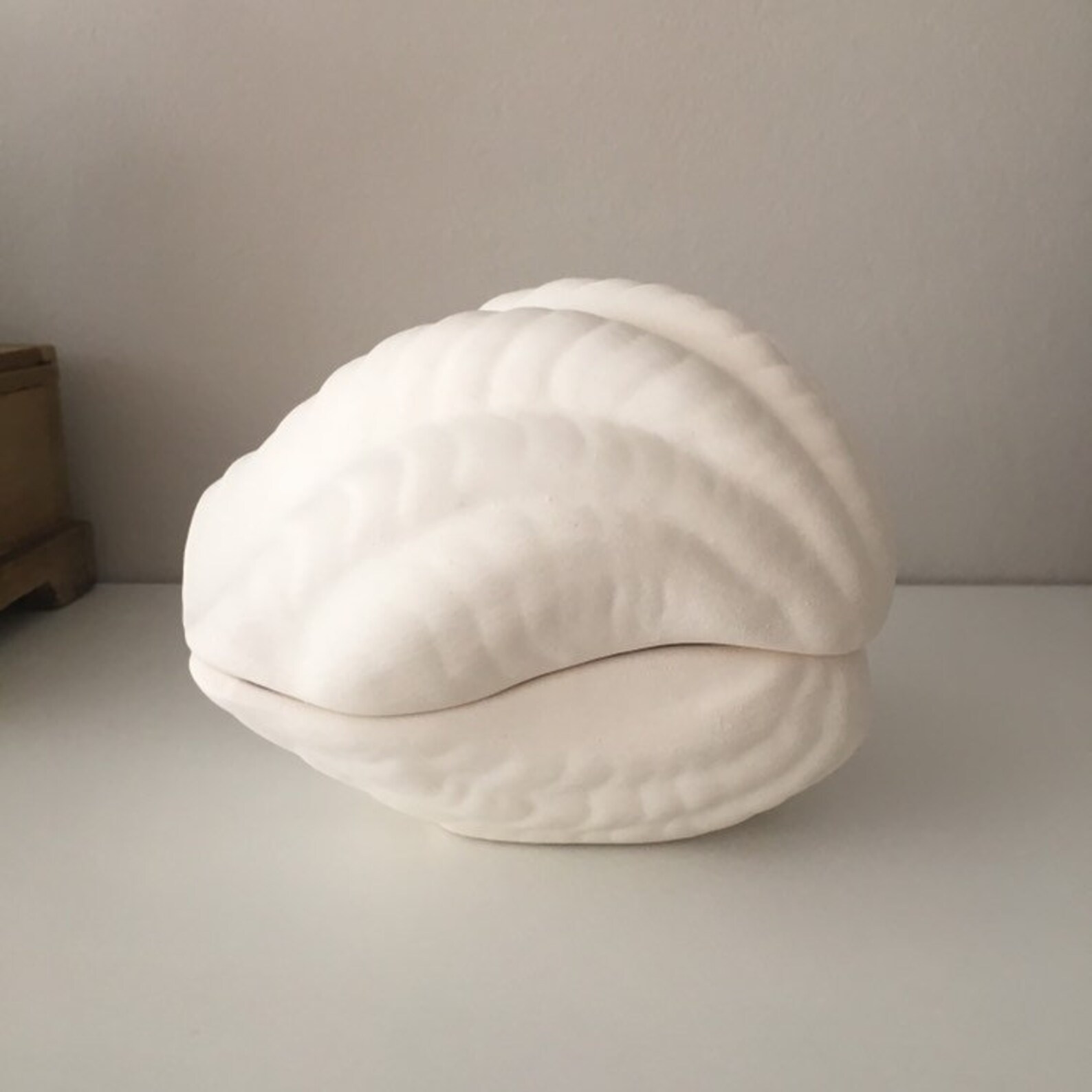 Ceramic Clam Shell Ceramic Statue Unfinished Clam Paintable - Etsy Canada