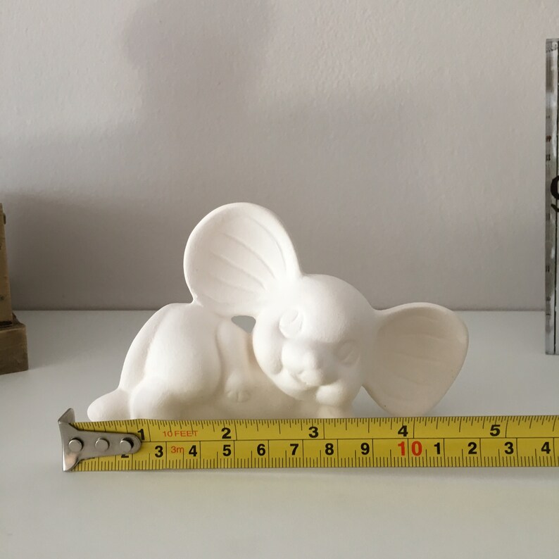 Ceramic Mouse Ready to Paint Unpainted Figurines Ceramic Etsy