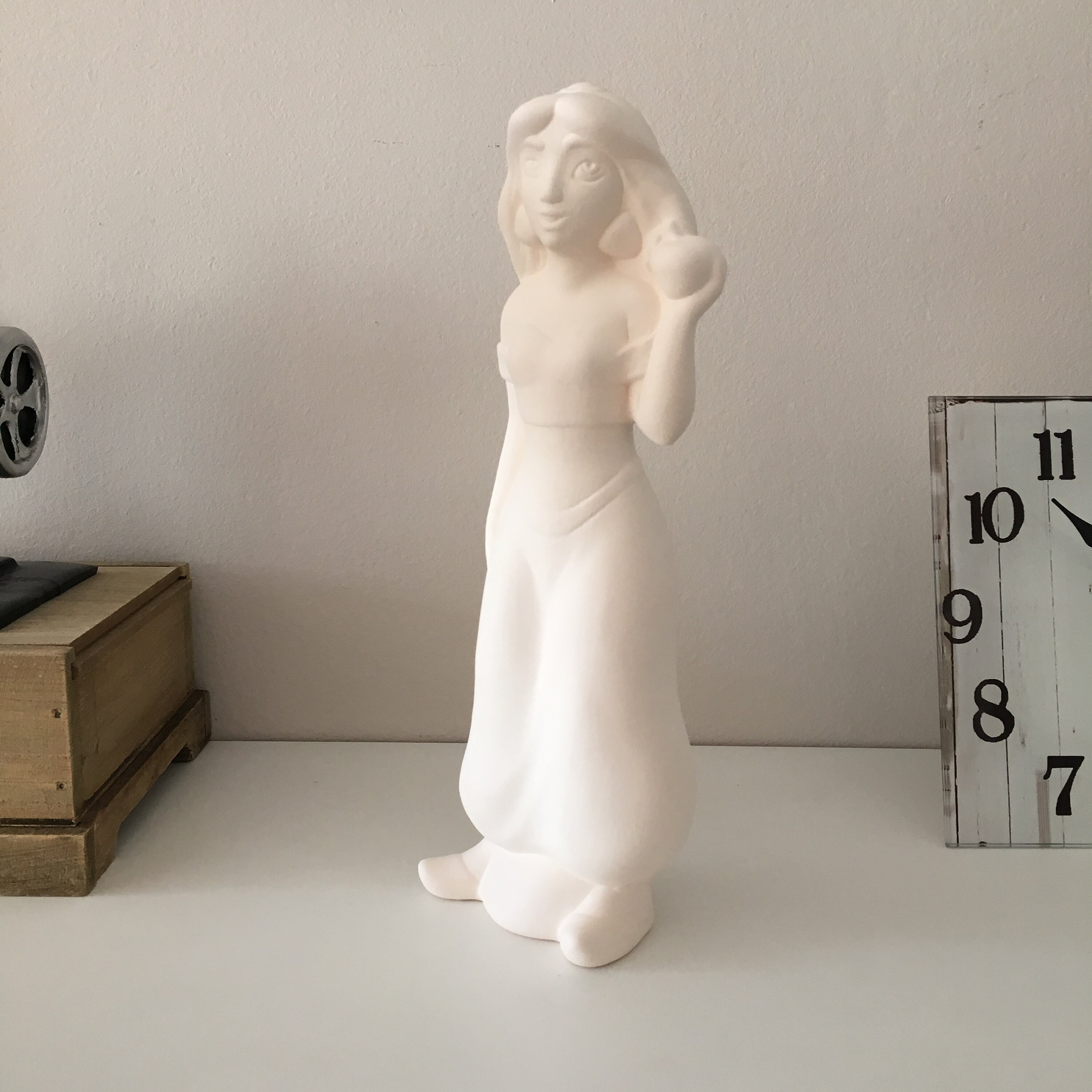 Ceramic Princess Jasmine Ready to Paint Disney Princess Etsy