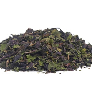 Shiso Zi su ye herb, dried Perilla fructescens sustainable USA grown