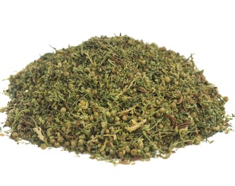 Hierba seca Sweet Annie, Qing Hao, Artemisia annua cultivada de forma sostenible en EE. UU.