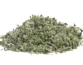 Boneset dried herb, Eupatorium perfoliatum sustainable USA grown herb