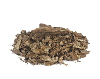 Dandelion root, dried bulk Taraxacum officinale root sustainable USA grown