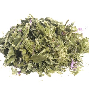 Bergamot, dried sustainable USA grown Monarda fistulosa herb