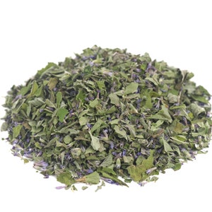 Anise Hyssop, Agastache foeniculum dried tea herb, sustainable USA grown