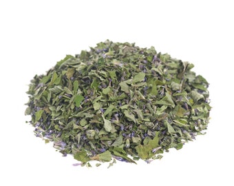 Anise Hyssop, Agastache foeniculum dried tea herb, organically grown on farm