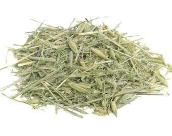 Dried Oat Straw, Avena sativa sustainable USA grown