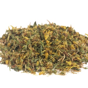 St. John's Wort Dried Herb, Hypericum perforatum organic flowering tops