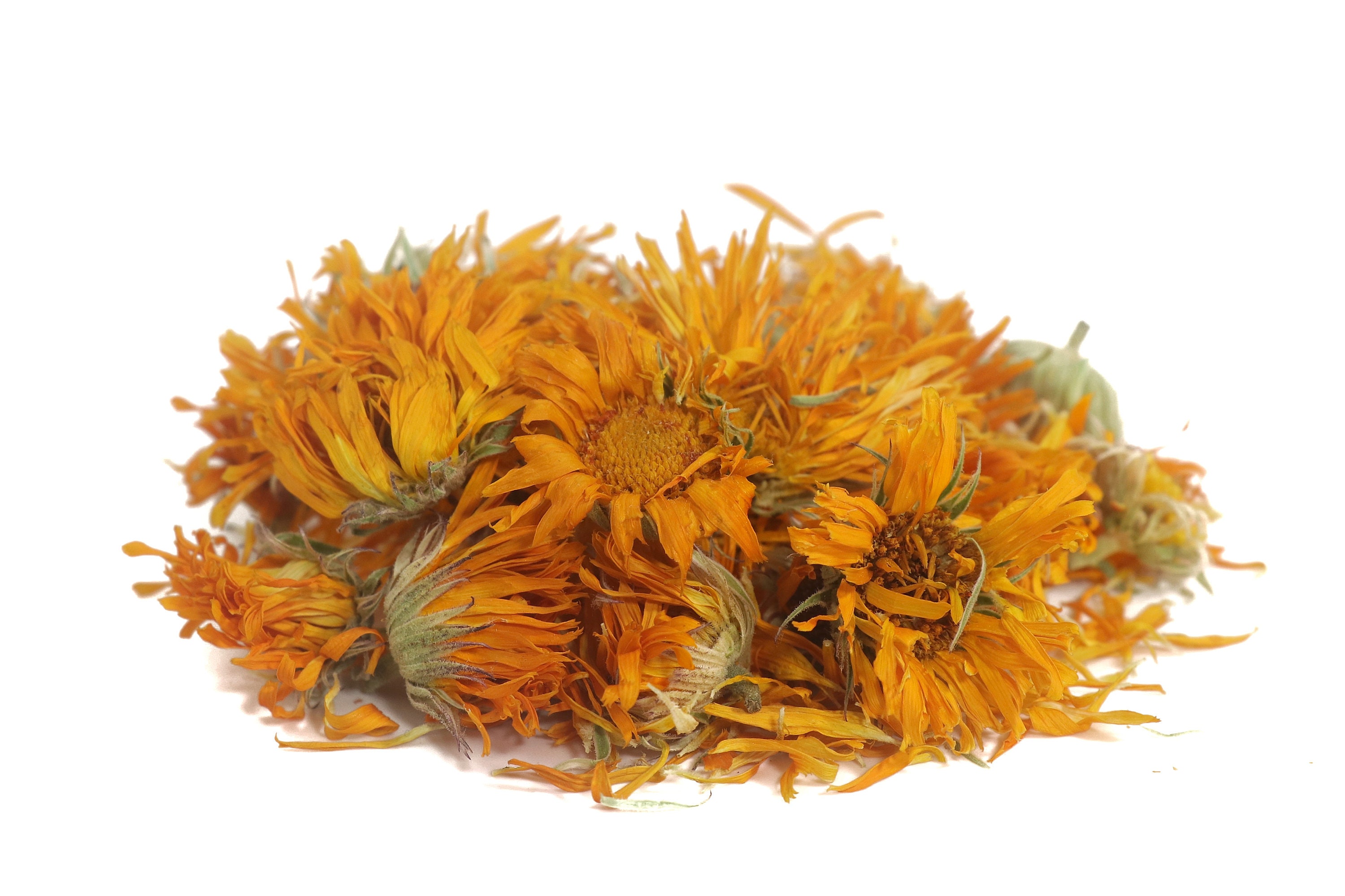 Whole, Dried Calendula Flowers