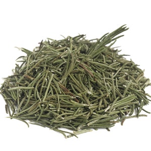 Rosemary dried herb, Rosemarinus officinalis sustainable USA grown leaf